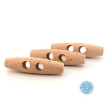 Load image into Gallery viewer, (2 piece set) 50mm Wooden Toggle
