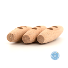Load image into Gallery viewer, (2 piece set) 50mm Wooden Toggle