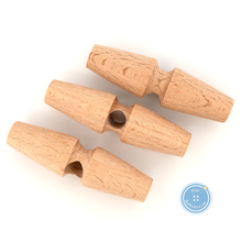 Load image into Gallery viewer, (2 piece set) 52mm Wooden Toggle