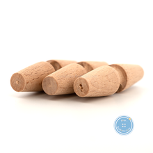 Load image into Gallery viewer, (2 piece set) 52mm Wooden Toggle