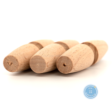 Load image into Gallery viewer, (2 piece set) 57mm Wooden Toggle