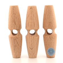 Load image into Gallery viewer, (2 piece set) 57mm Wooden Toggle