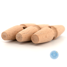 Load image into Gallery viewer, (2 piece set) 57mm Wooden Toggle