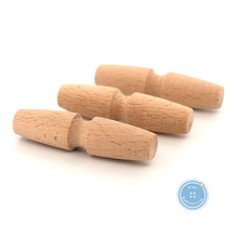 Load image into Gallery viewer, (2 piece set) 60mm Wooden Toggle