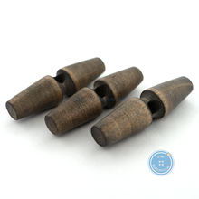 Load image into Gallery viewer, (2 piece set) 52mm Wooden Toggle
