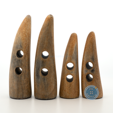 Load image into Gallery viewer, (1 piece set) 69mm & 55mm Hand-Made Real Horn Toggle