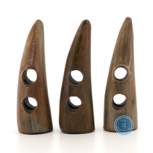 Load image into Gallery viewer, (1 piece set) 50mm Hand-Made Real Horn Toggle