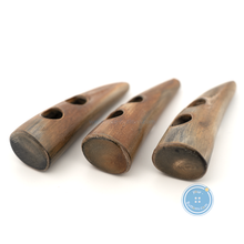 Load image into Gallery viewer, (1 piece set) 50mm Hand-Made Real Horn Toggle