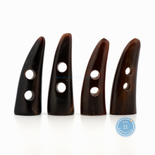 Load image into Gallery viewer, (1 piece set) 46mm & 56mm Hand-Made Real Horn Toggle