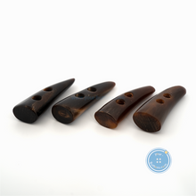 Load image into Gallery viewer, (1 piece set) 46mm & 56mm Hand-Made Real Horn Toggle
