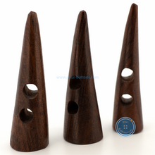 Load image into Gallery viewer, (1 piece set) 56mm Hand-Made Wooden Toggle
