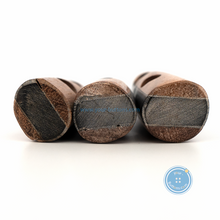 Load image into Gallery viewer, (1 piece set) 50mm Hand-Made Wooden and Horn inlay button