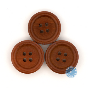 (3 pieces set) 17mm Wooden Button