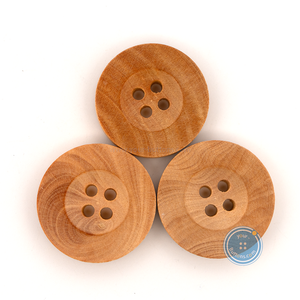 (3 pieces set) 21.5mm Boxwood Button