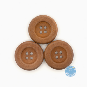 (3 pieces set) 25mm Wooden Button