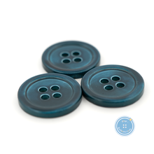 將圖片載入圖庫檢視器 (3 pieces set) 19mm DTM Green Shell Button
