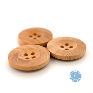 (3 pieces set) 21.5mm Boxwood Button