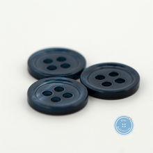 Load image into Gallery viewer, (3 pieces set) 10mm DTM-Blue Shell Button
