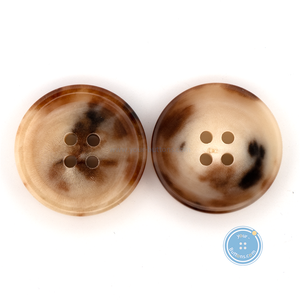 (3 pieces set) 15mm & 20mm Natural Blonde Horn Buttons