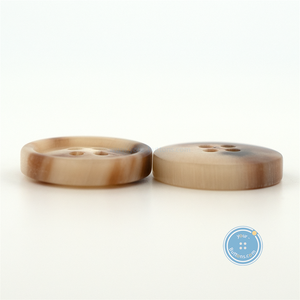 (3 pieces set) 15mm & 20mm Natural Blonde Horn Buttons