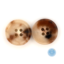 Load image into Gallery viewer, (3 pieces set) 15mm &amp; 20mm Natural Blonde Horn Buttons
