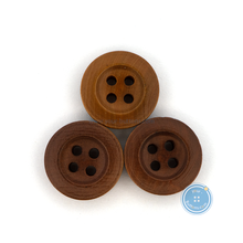 Load image into Gallery viewer, (3 pieces set) 15mm Wooden Button
