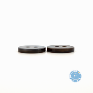 (3 pieces set) 10mm Dark Grey Shell Button