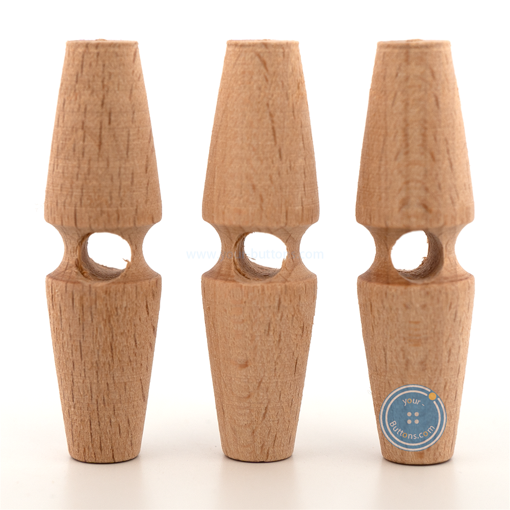 (2 piece set) 52mm Wooden Toggle