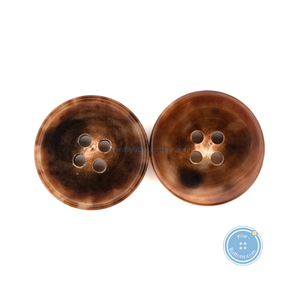 (3 pieces set) 15mm & 20mm Cow Horn Buttons