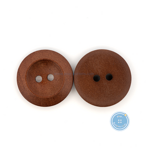 (3 pieces set) 25mm Wooden Button