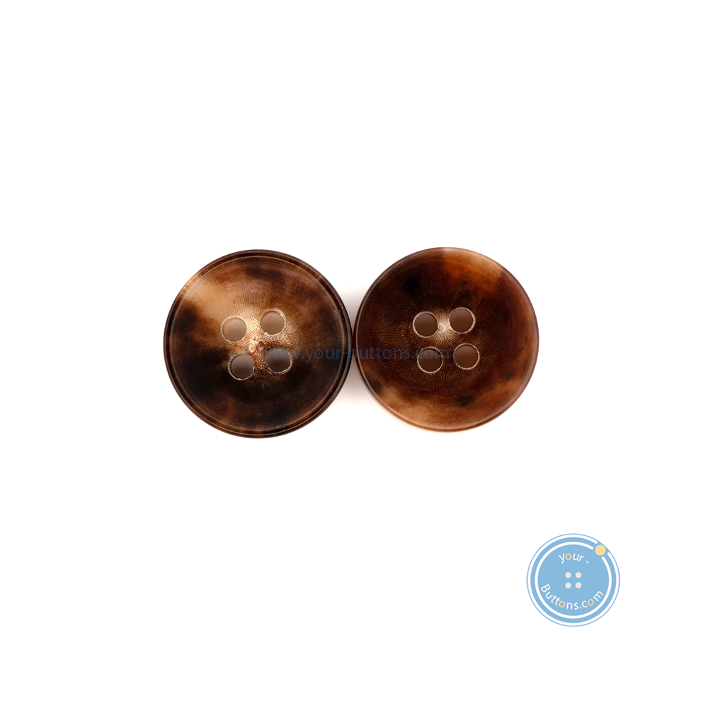 (3 pieces set) 15mm & 20mm Cow Horn Buttons