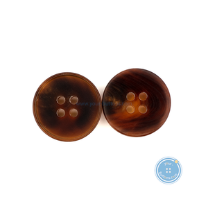 (3 pieces set) 15mm & 20mm Cow Horn Buttons