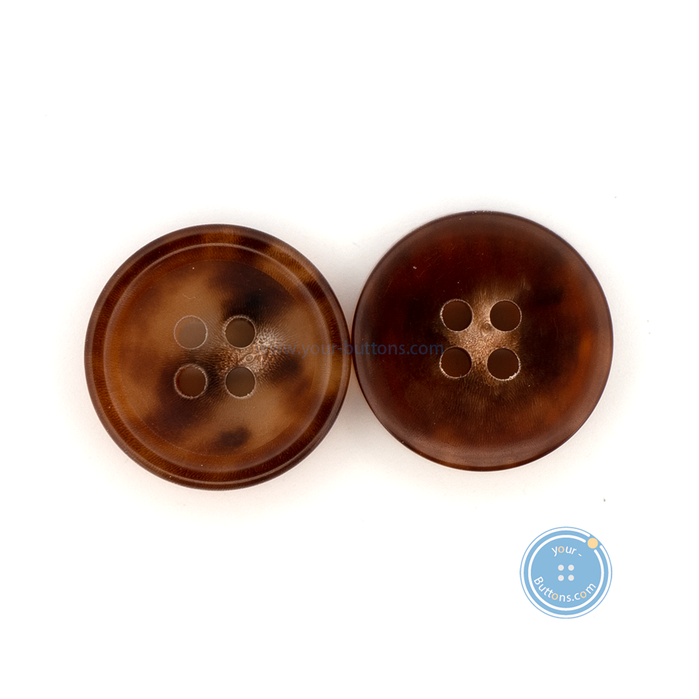 (3 pieces set) 15mm & 20mm Natural Blonde Horn Buttons