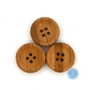 (3 pieces set) 18mm Bamboo Button