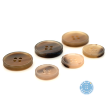 Load image into Gallery viewer, (3 pieces set) 15mm &amp; 20mm Cow Horn Buttons
