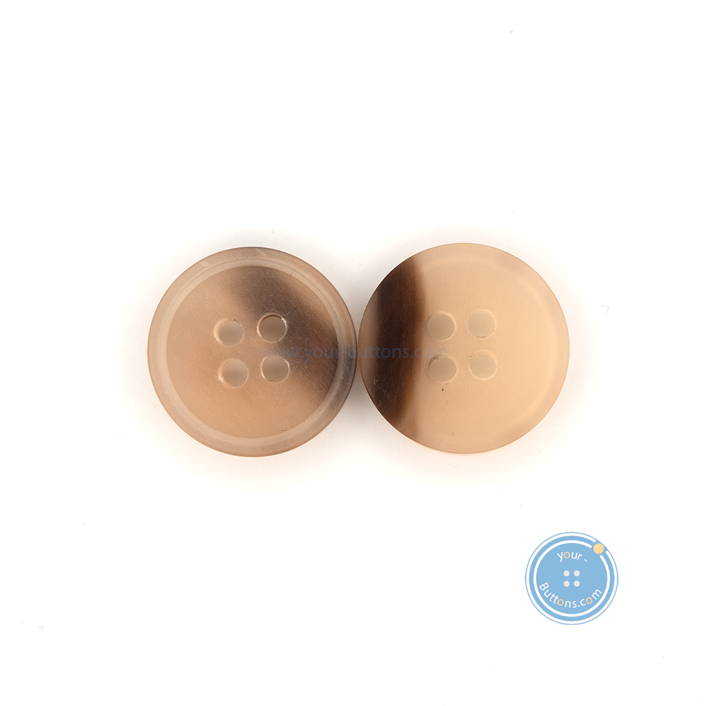 (3 pieces set) 15mm & 20mm Cow Horn Buttons