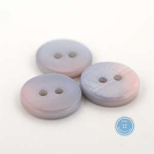 (3 pieces set) 13mm DTM Purple Shell Button