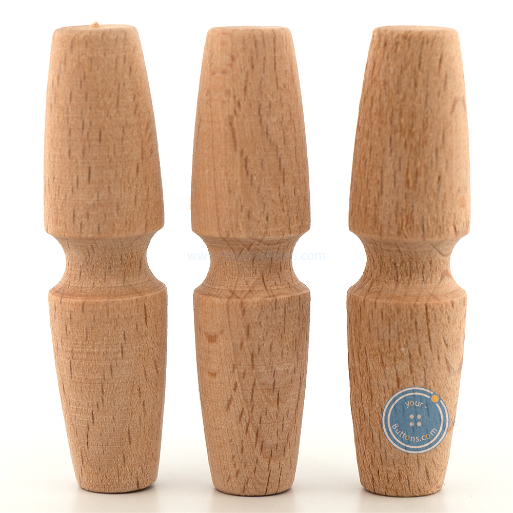 (2 piece set) 60mm Wooden Toggle