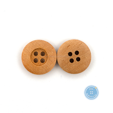 Load image into Gallery viewer, (3 pieces set) 14mm, 17.5mm &amp; 20mm Wooden Button
