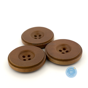 (3 pieces set) 31mm Wooden Button