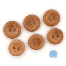 Load image into Gallery viewer, (3 pieces set) 14mm &amp; 15mm Wooden Button
