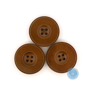 (3 pieces set) 31mm Wooden Button