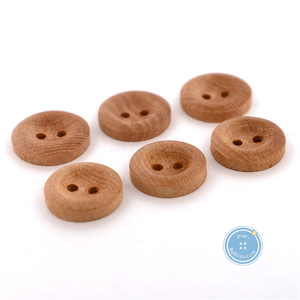 (3 pieces set) 14mm & 15mm Wooden Button