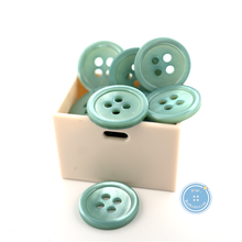 Load image into Gallery viewer, (3 pieces set) 15mm DTM Green Shell Button
