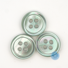 Load image into Gallery viewer, (3 pieces set) 14mm DTM Light Green Shell Button
