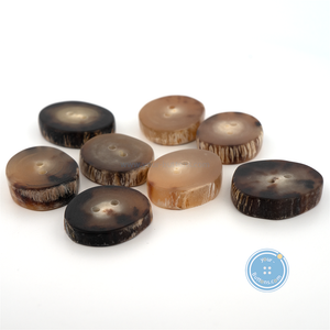 (1 piece set) 25mm Slice Horn Button