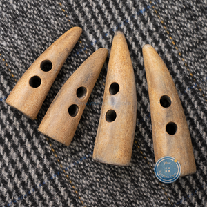 (1 piece set) 69mm & 55mm Hand-Made Real Horn Toggle