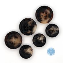 Load image into Gallery viewer, (3 pieces set) 15mm &amp; 20mm Cow Horn Buttons
