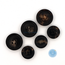 Load image into Gallery viewer, (3 pieces set) 15mm &amp; 20mm Cow Horn Buttons
