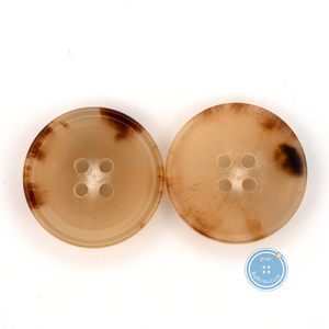 (3 pieces set) 15mm & 20mm Cow Horn Buttons